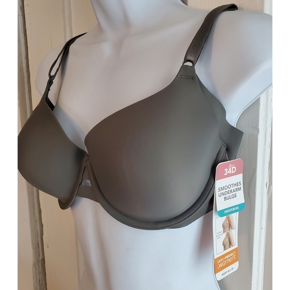 Simply Perfect by Warner's Underarm Smoothing Underwire Bra - Picture 4 of 12